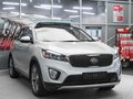 2017 Kia Sorento III Prime, серебристый, 2399000 рублей - вид 2
