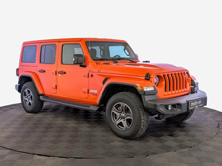 2018 Jeep Wrangler IV (JL), оранжевый, 4100000 рублей, вид 3