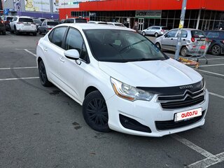 2013 Citroen C4 II, белый, 500000 рублей, вид 3