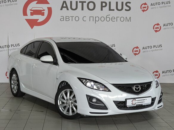 2012 Mazda 6 II (GH) Рестайлинг, белый, 1199000 рублей
