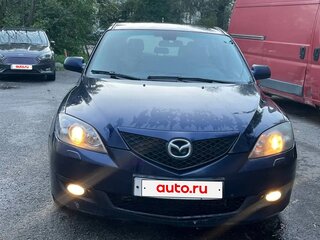 2008 Mazda 3 I (BK) Рестайлинг, синий, 440000 рублей, вид 1