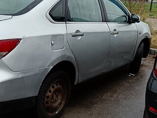 2014 Nissan Almera III (G15), серебристый, 190000 рублей, вид 4