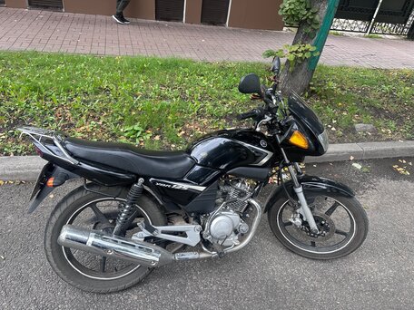 2011 Yamaha YBR125, чёрный, 170000 рублей, вид 2