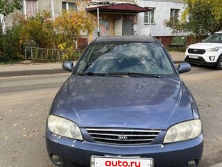 2004 Kia Spectra I Рестайлинг 2, синий, 180000 рублей, вид 1