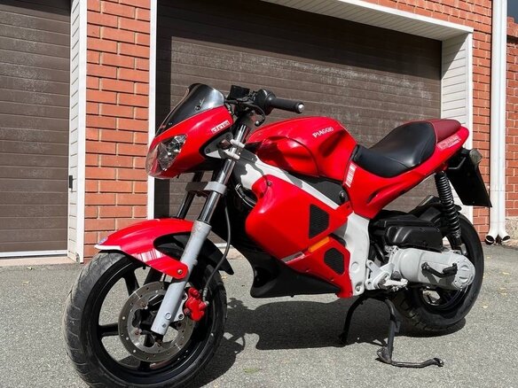 2008 Gilera DNA, красный, 125000 рублей - вид 17