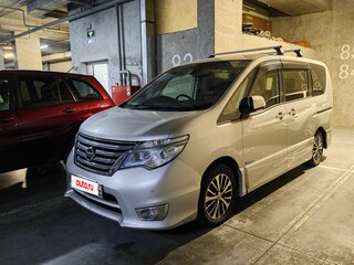 2014 Nissan Serena IV (C26), серый, 1350000 рублей, вид 1