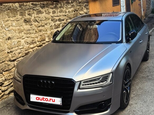 2014 Audi A8 III (D4) Рестайлинг, чёрный, 2600000 рублей - вид 2