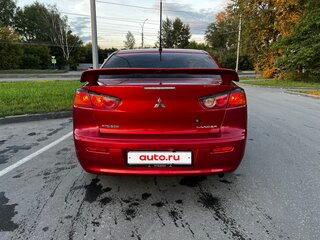 2008 Mitsubishi Lancer X, красный, 550000 рублей, вид 3
