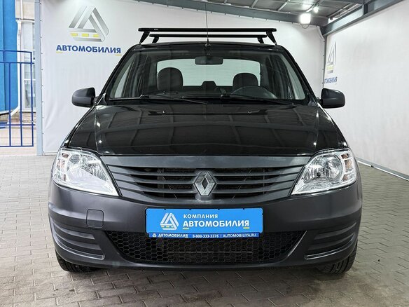 2010 Renault Logan I Рестайлинг, чёрный - вид 7