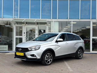 2018 Lada (ВАЗ) Vesta SW Cross I, серебристый, 930000 рублей, вид 5