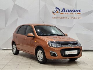 2013 Lada (ВАЗ) Kalina II, оранжевый, 380000 рублей, вид 1