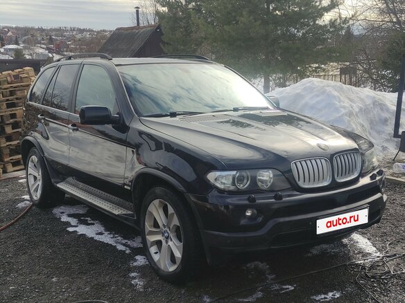 2006 BMW X5 4.8is I (E53) Рестайлинг, чёрный, 1799999 рублей - вид 10