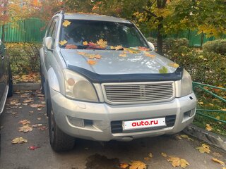 2004 Toyota Land Cruiser Prado 4-speed 120 Series, серебристый, 900000 рублей, вид 1
