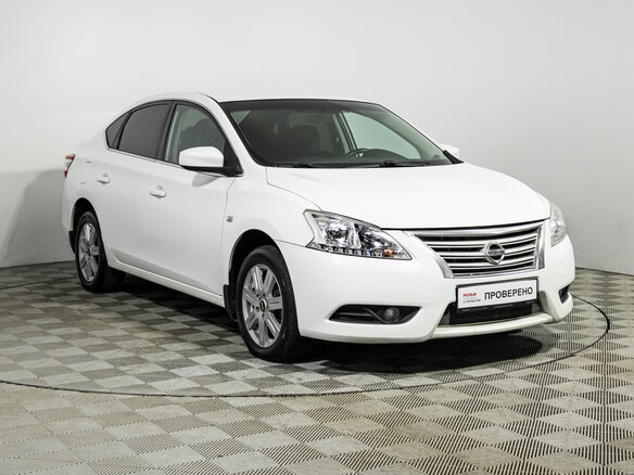 2015 Nissan Sentra VII (B17), белый, 849585 рублей - вид 2