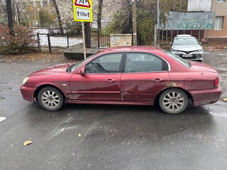 2006 Hyundai Sonata ТагАЗ IV (EF) Рестайлинг, красный, 180000 рублей, вид 4