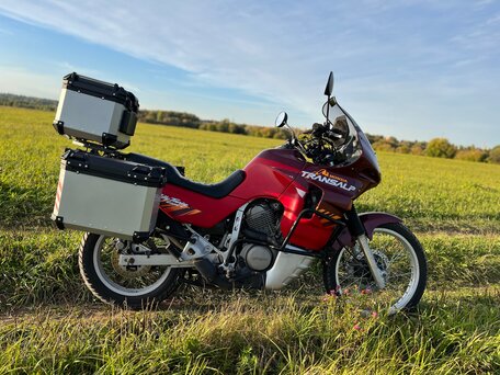 1998 Honda XL600V Transalp, красный, 355000 рублей, вид 1