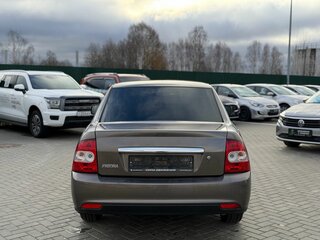 2017 Lada (ВАЗ) Priora I Рестайлинг, коричневый, 590000 рублей, вид 3