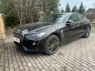 2019 Genesis G70 I, коричневый, 2400000 рублей, вид 1