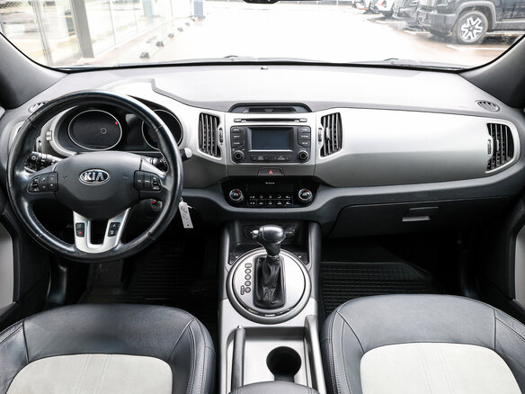 2014 Kia Sportage III Рестайлинг, синий - вид 12