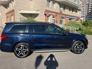 2017 Mercedes-Benz GLS 350 d I (X166), синий, 5500000 рублей, вид 4