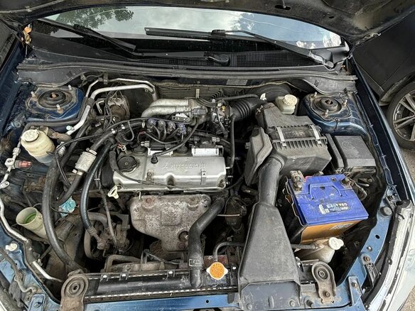 2004 Mitsubishi Lancer IX, синий, 250000 рублей - вид 12