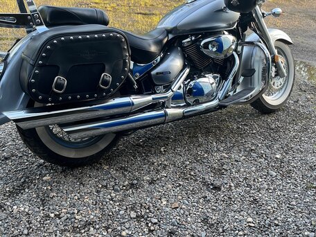 2005 Suzuki Boulevard C50, серебристый, 670000 рублей, вид 2