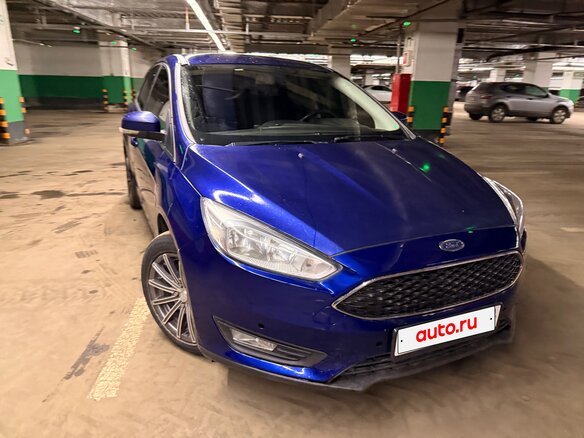 2016 Ford Focus III Рестайлинг, синий, 777000 рублей