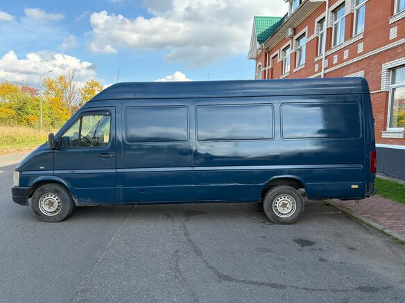 2003 Volkswagen LT, синий, 479000 рублей - вид 9