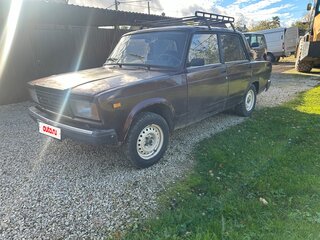 1997 Lada (ВАЗ) 2107, пурпурный, 119000 рублей, вид 1