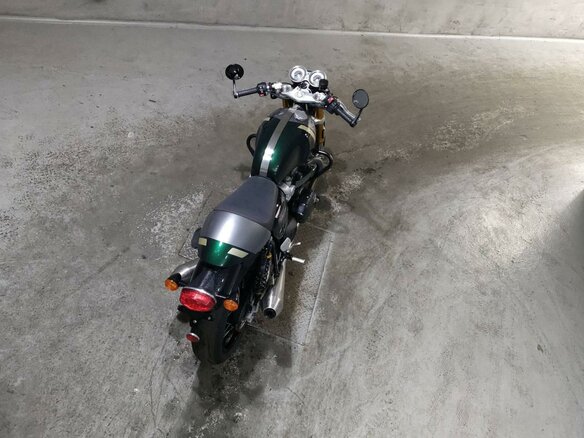 2023 Triumph Thruxton, зелёный, 1777000 рублей - вид 5