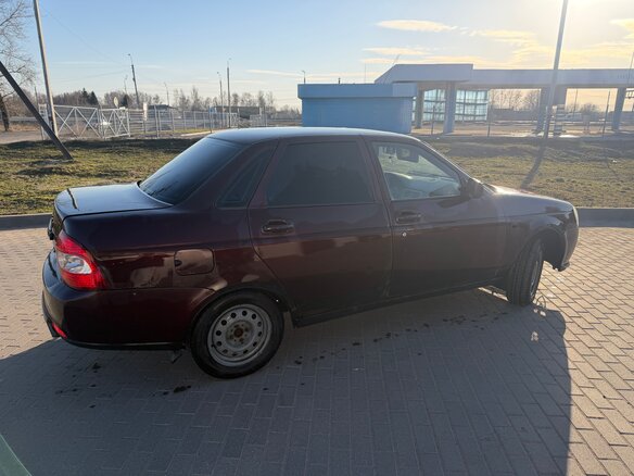 2010 Lada (ВАЗ) Priora I, пурпурный, 185000 рублей - вид 8