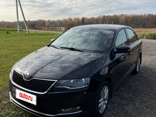 2019 Skoda Rapid I Рестайлинг, чёрный, 1490000 рублей, вид 1