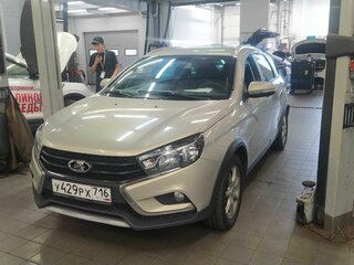 2019 Lada (ВАЗ) Vesta SW Cross I, бежевый, 921000 рублей, вид 1