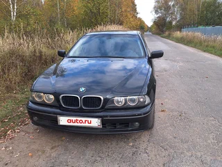 2002 BMW 5 серии 525i IV (E39) Рестайлинг, чёрный, 950000 рублей, вид 1