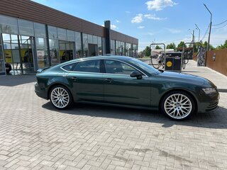 2016 Audi A7 I (4G) Рестайлинг, зелёный, 4100000 рублей, вид 3