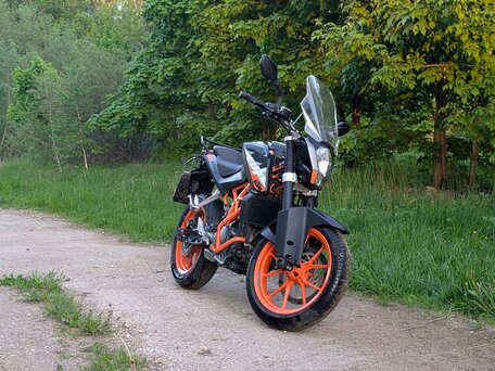 2014 KTM 390 Duke, чёрный, 260000 рублей, вид 1