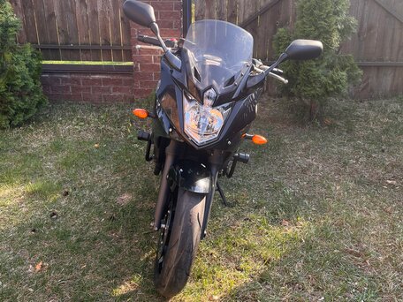 2012 Yamaha XJ6 (FZ6R), чёрный, 530000 рублей, вид 4