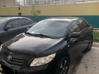2007 Toyota Corolla AMT X (E140, E150), чёрный, 690000 рублей, вид 1