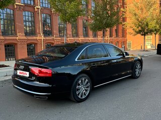 2012 Audi A8 Long III (D4), чёрный, 5500000 рублей, вид 5