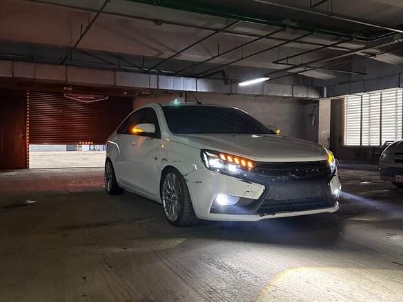 2018 Lada (ВАЗ) Vesta I, белый, 850000 рублей - вид 7