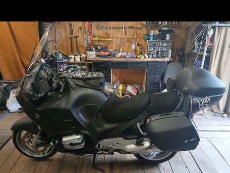 2004 BMW R 1150 RT, чёрный, 450000 рублей, вид 2