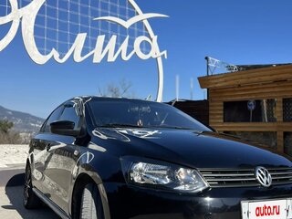 2013 Volkswagen Polo V, чёрный, 755000 рублей, вид 5