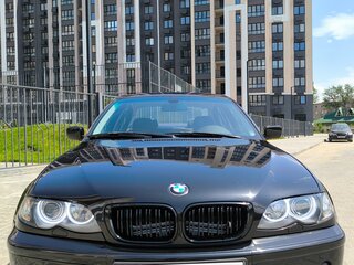 2002 BMW 3 серии 320i IV (E46) Рестайлинг, чёрный, 1120000 рублей, вид 3