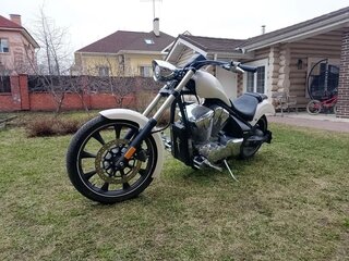 2011 Honda VT 1300CX Fury, белый, 1270000 рублей, вид 5