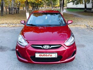 2014 Hyundai Solaris I, красный, 520000 рублей, вид 2