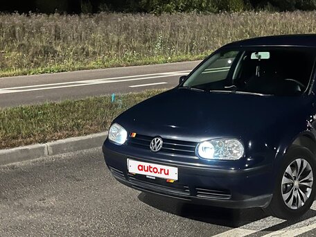 2002 Volkswagen Golf IV, синий, 350000 рублей, вид 3