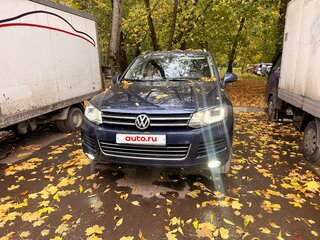 2012 Volkswagen Touareg II, синий, 2300000 рублей, вид 4