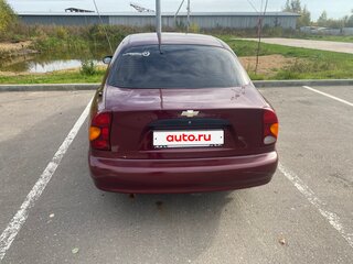 2008 Chevrolet Lanos I, красный, 225000 рублей, вид 4