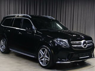 2017 Mercedes-Benz GLS 350 d I (X166), чёрный, 3649000 рублей, вид 3