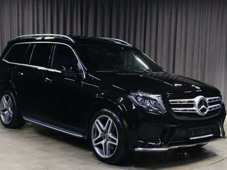 2017 Mercedes-Benz GLS 350 d I (X166), чёрный, 3649000 рублей, вид 3